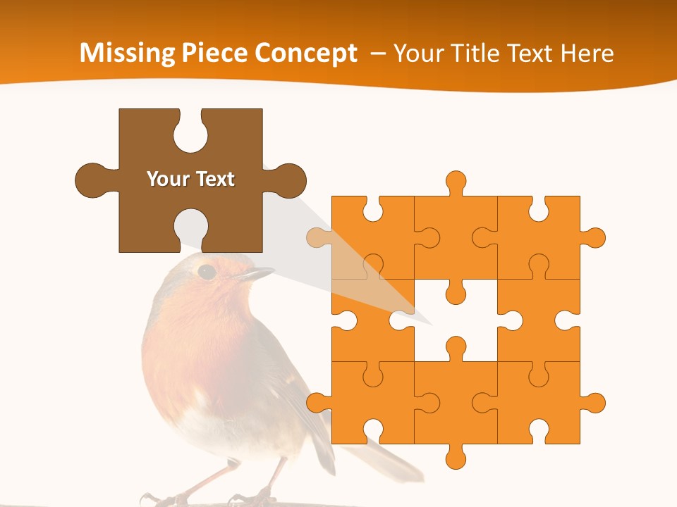 Close Perched Sing PowerPoint Template