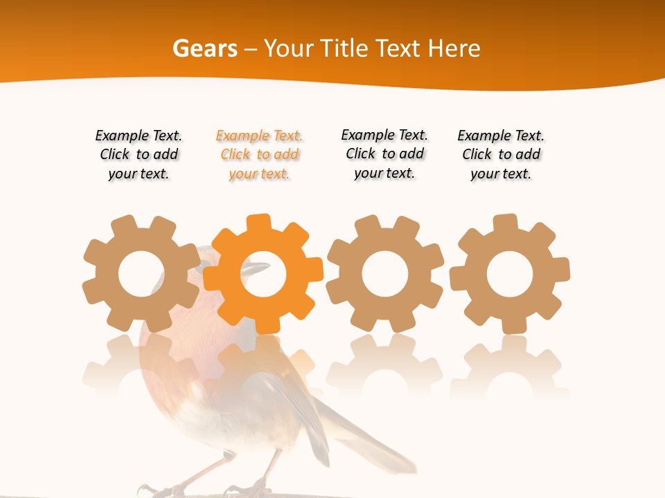 Close Perched Sing PowerPoint Template