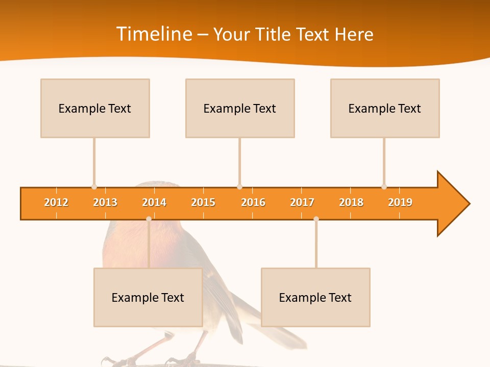 Close Perched Sing PowerPoint Template