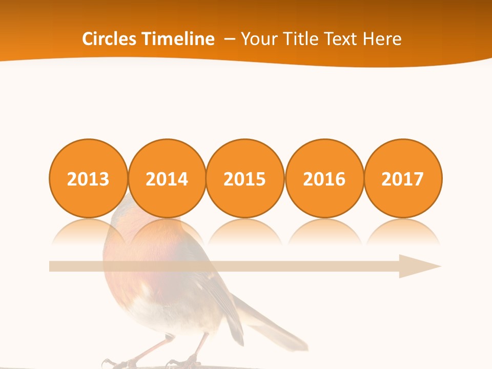 Close Perched Sing PowerPoint Template