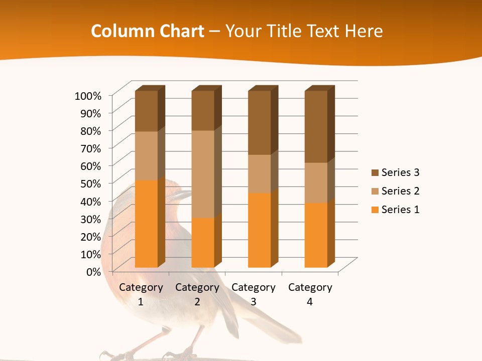 Close Perched Sing PowerPoint Template