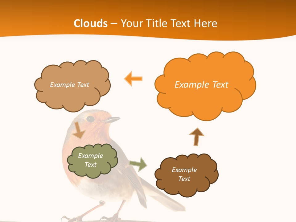 Close Perched Sing PowerPoint Template