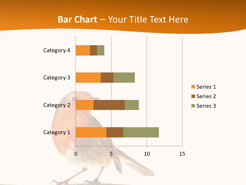 Close Perched Sing PowerPoint Template