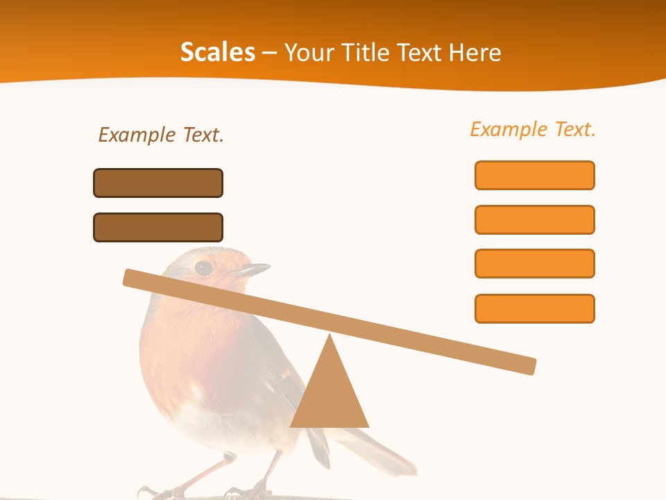 Close Perched Sing PowerPoint Template
