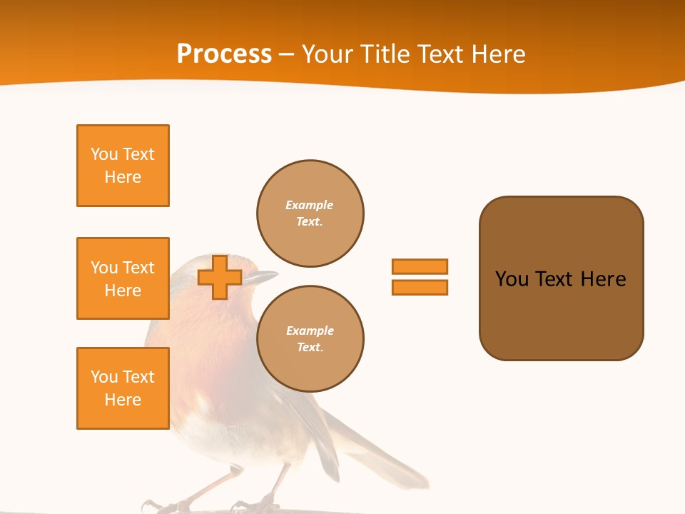 Close Perched Sing PowerPoint Template
