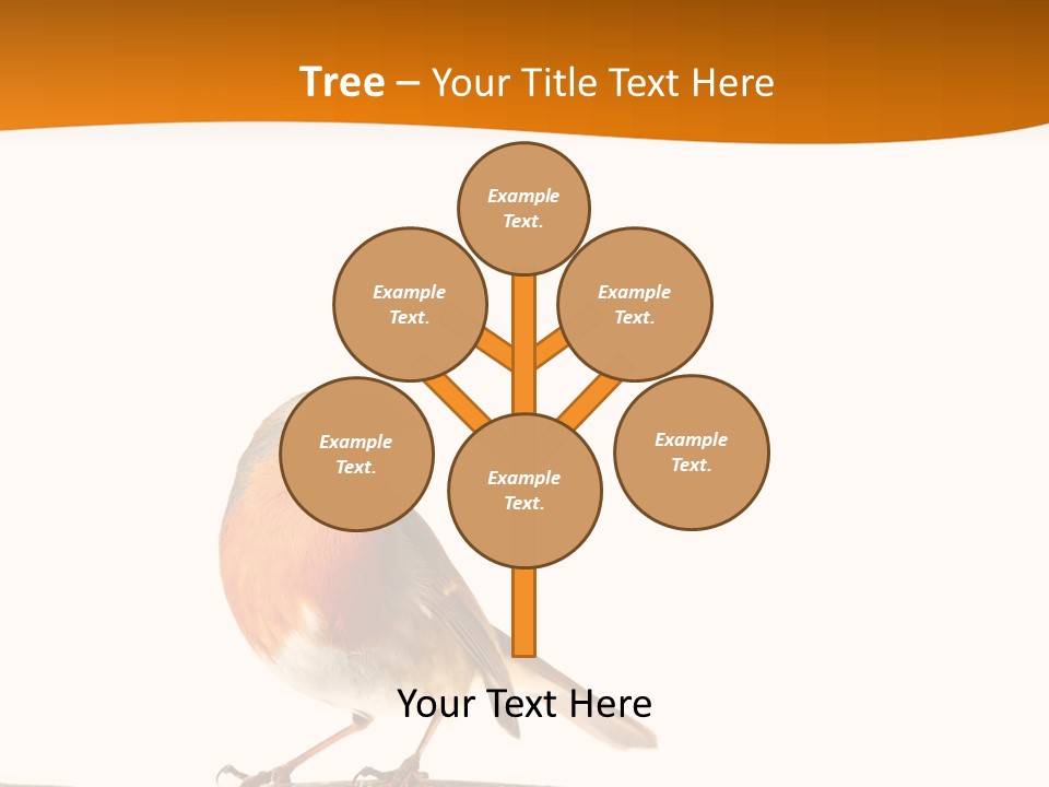 Close Perched Sing PowerPoint Template