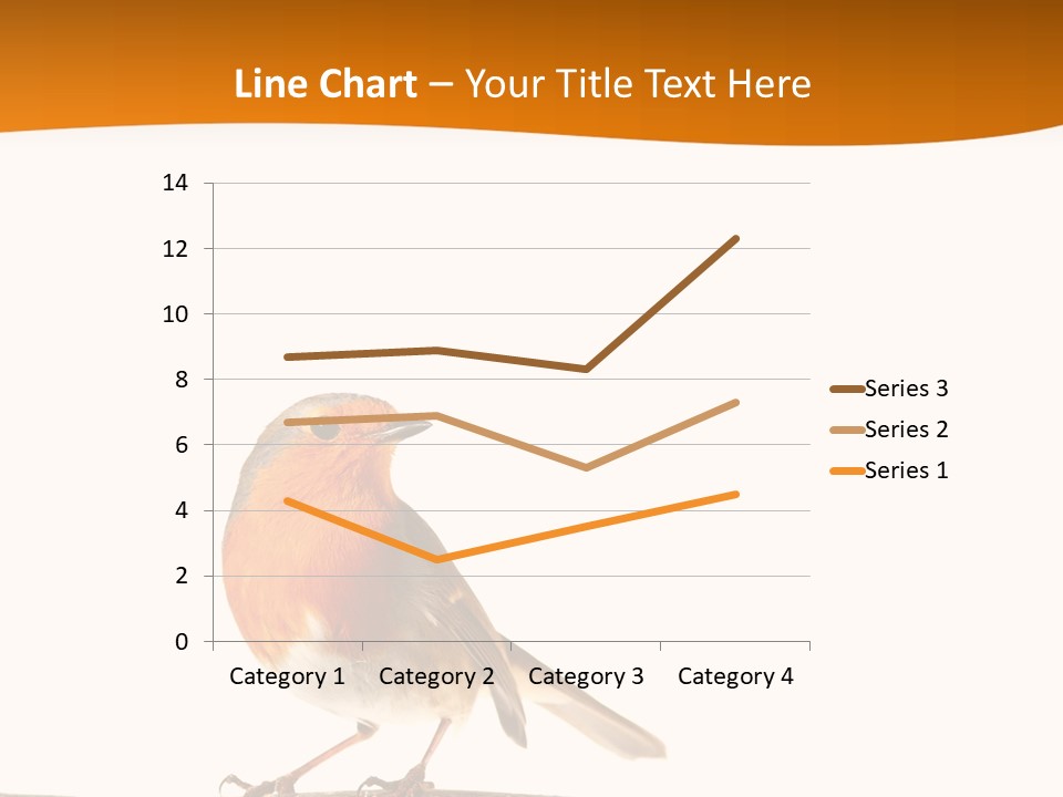Close Perched Sing PowerPoint Template