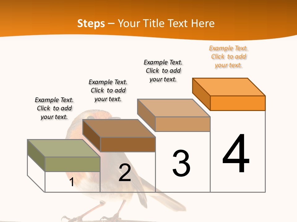 Close Perched Sing PowerPoint Template