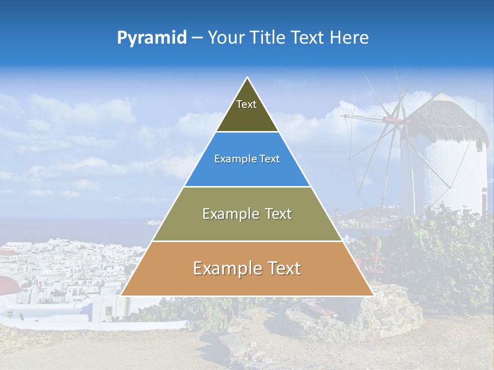 Island Of Mykonos PowerPoint Template