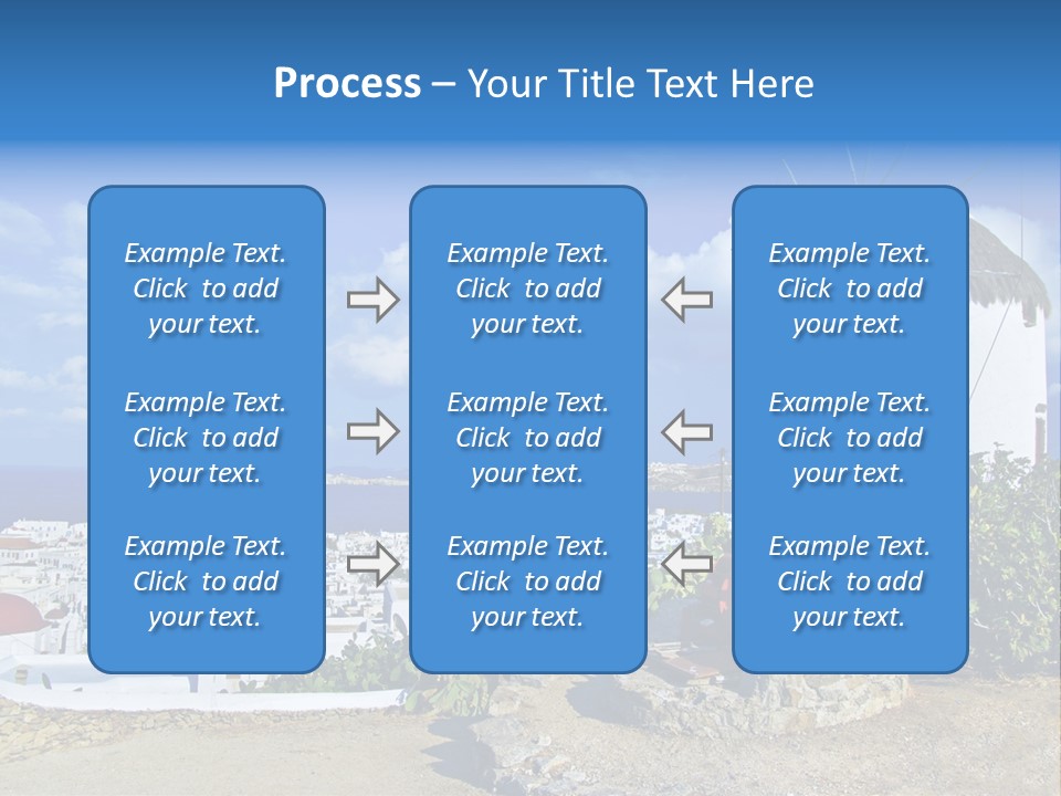Island Of Mykonos PowerPoint Template