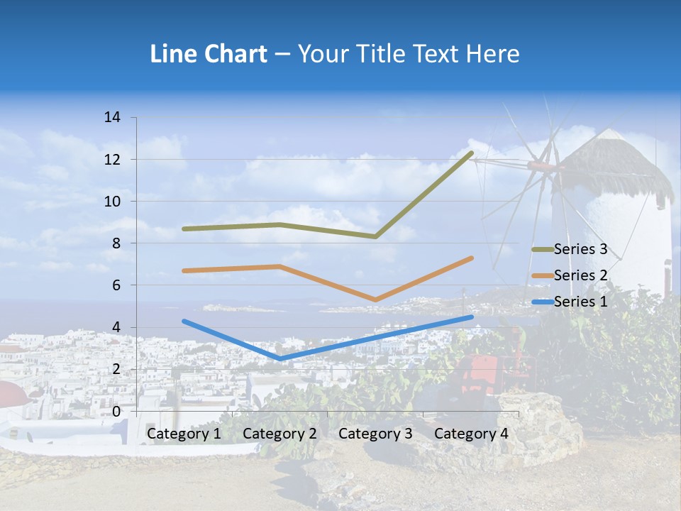 Island Of Mykonos PowerPoint Template