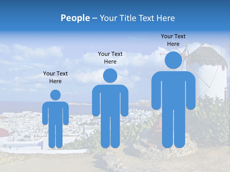 Island Of Mykonos PowerPoint Template