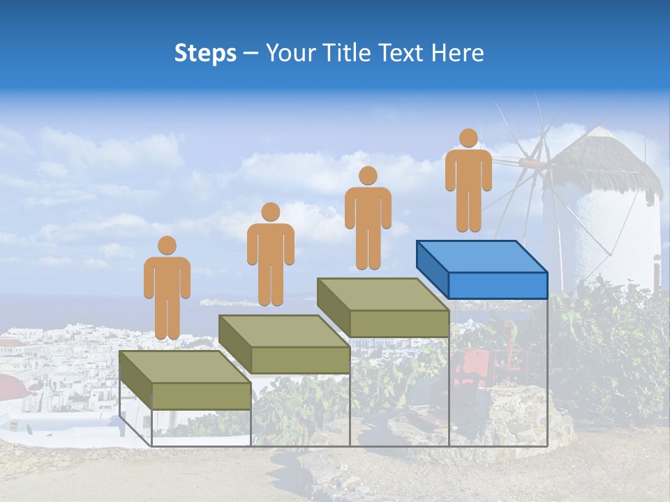 Island Of Mykonos PowerPoint Template