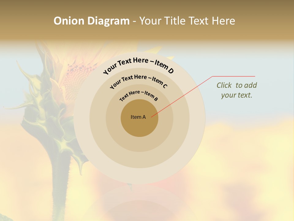Sunflower PowerPoint Template