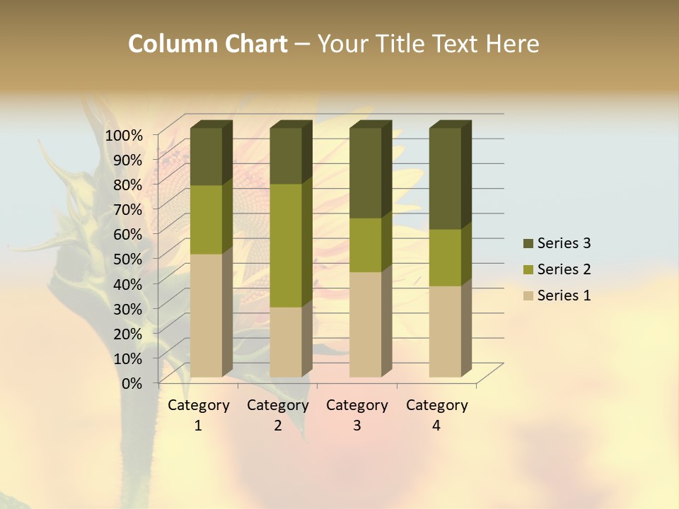 Sunflower PowerPoint Template