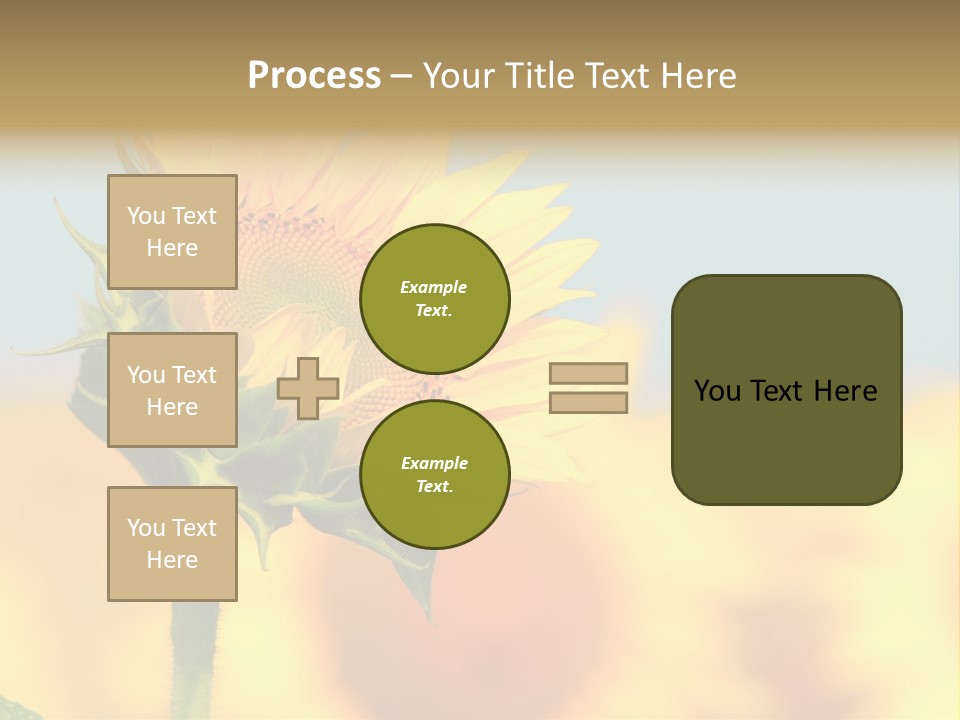 Sunflower PowerPoint Template