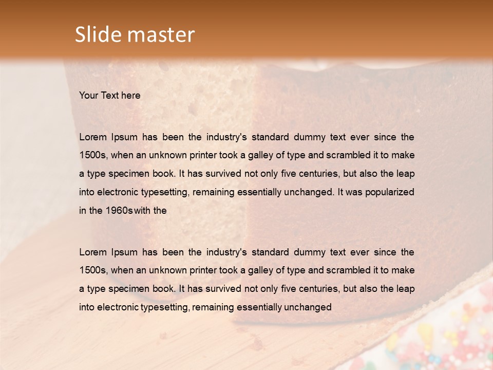 White Chrysanthemum Spring PowerPoint Template