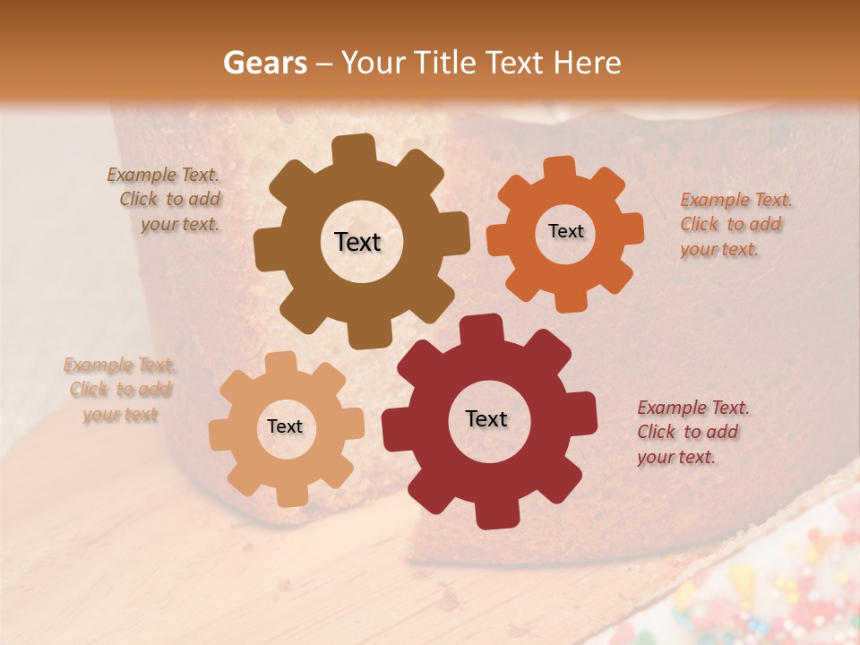 White Chrysanthemum Spring PowerPoint Template