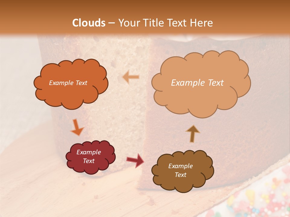 White Chrysanthemum Spring PowerPoint Template
