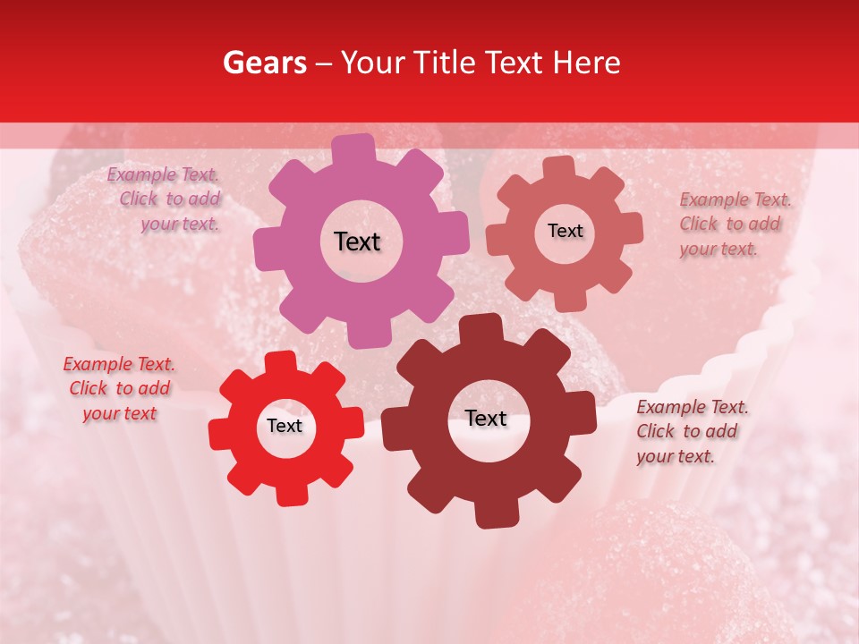 Color Pink Gift PowerPoint Template