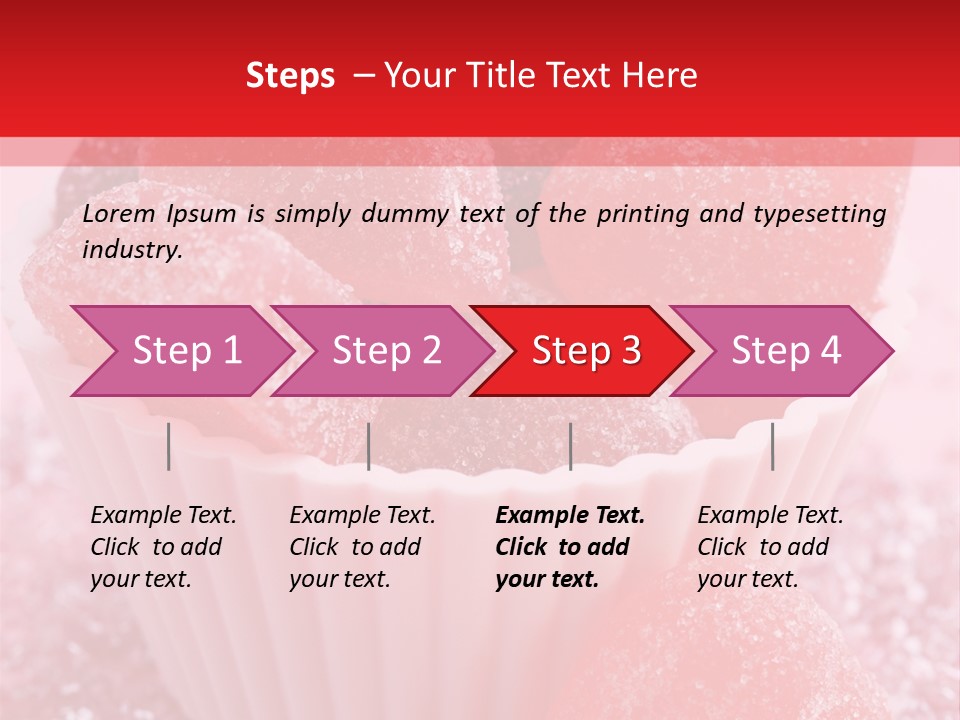 Color Pink Gift PowerPoint Template