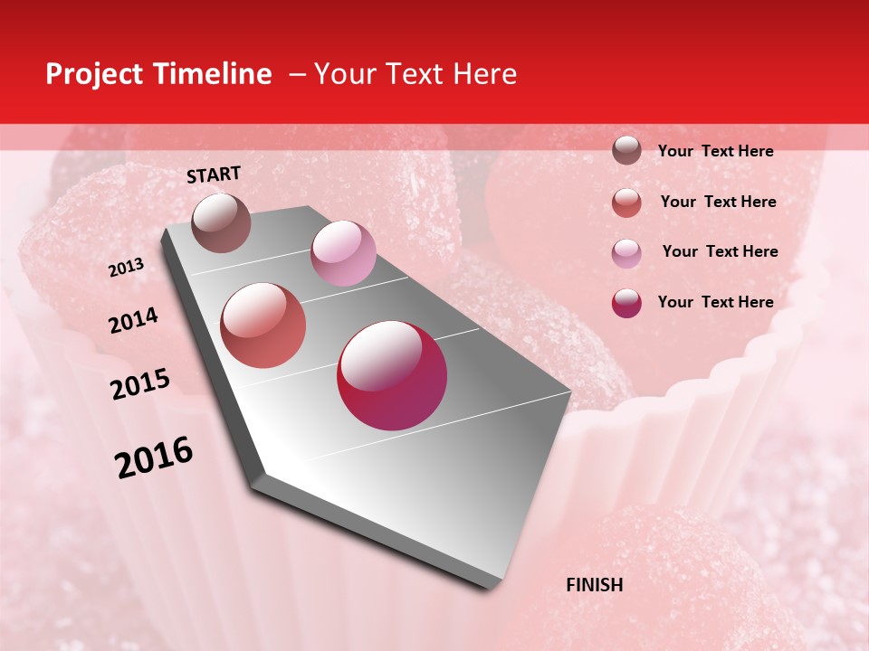 Color Pink Gift PowerPoint Template