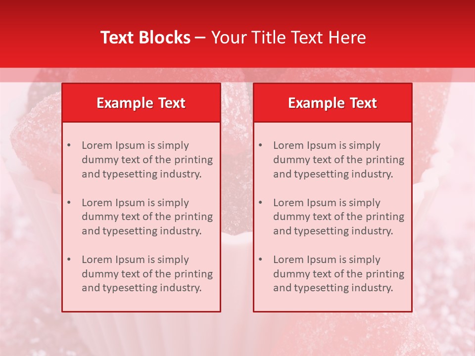 Color Pink Gift PowerPoint Template