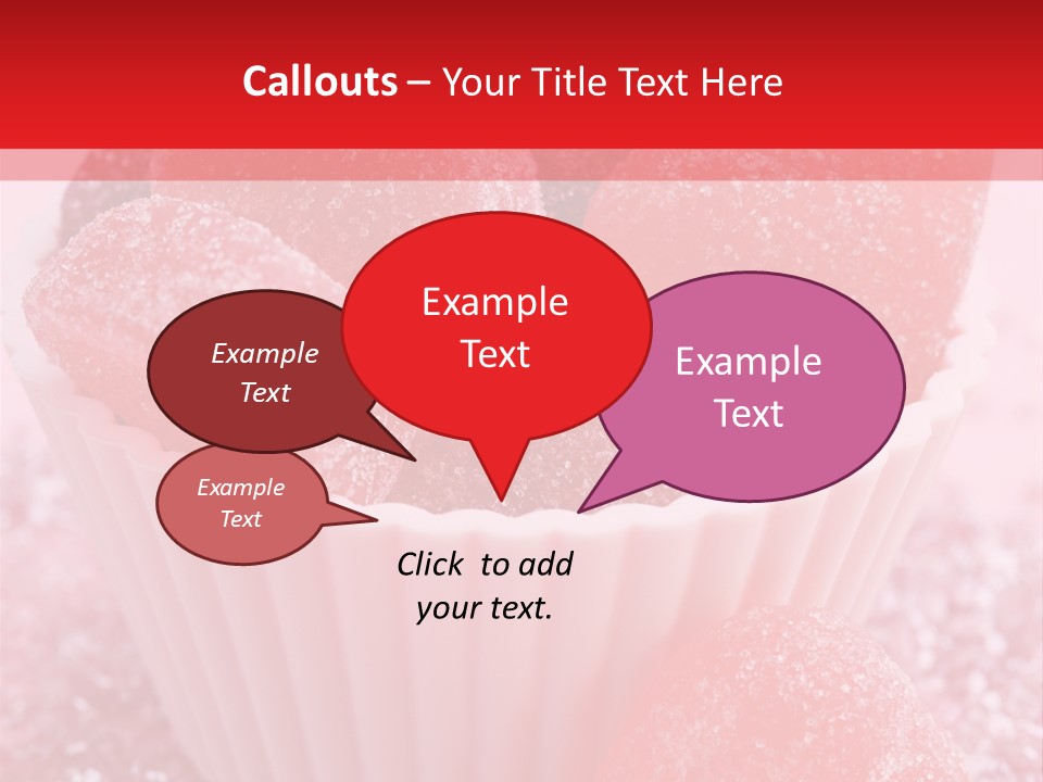 Color Pink Gift PowerPoint Template