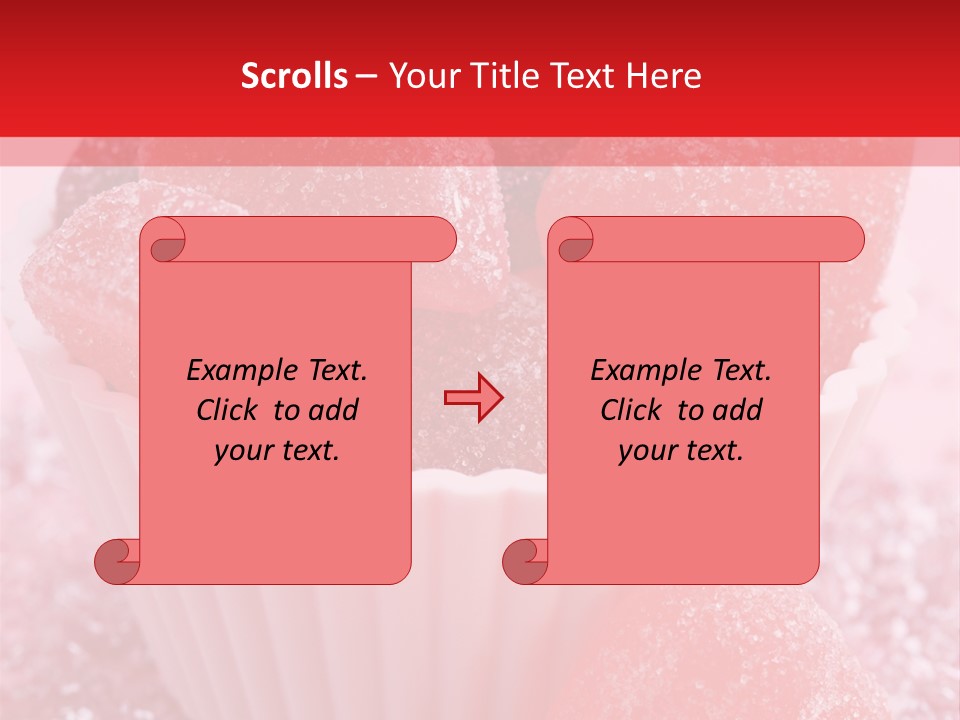 Color Pink Gift PowerPoint Template