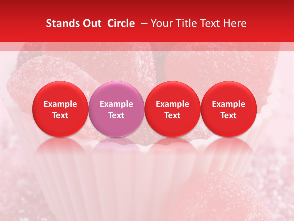 Color Pink Gift PowerPoint Template