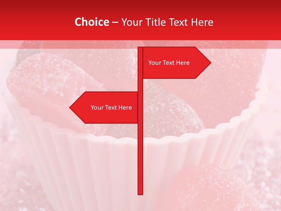 Color Pink Gift PowerPoint Template