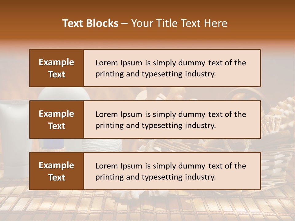 Pads Treatment Therapy PowerPoint Template