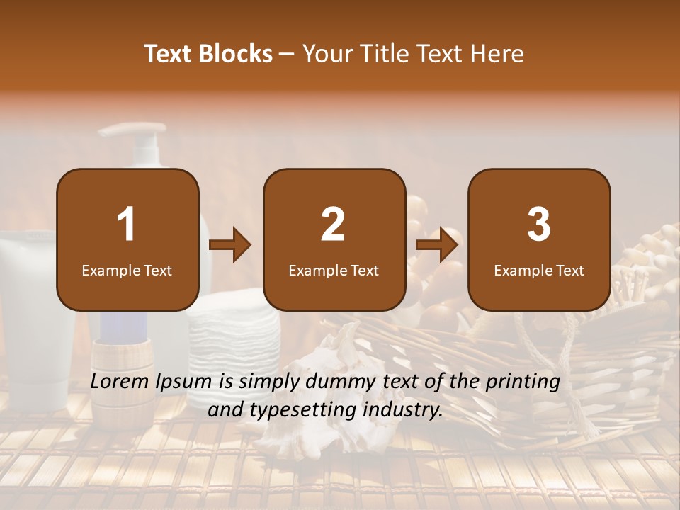 Pads Treatment Therapy PowerPoint Template