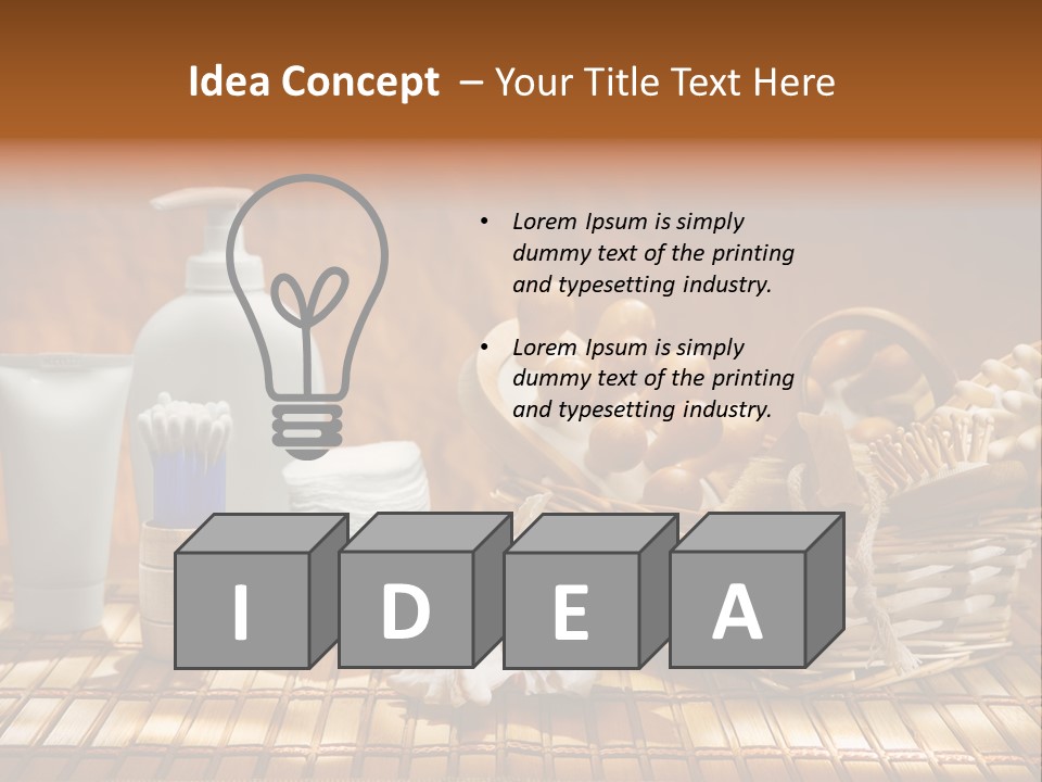 Pads Treatment Therapy PowerPoint Template