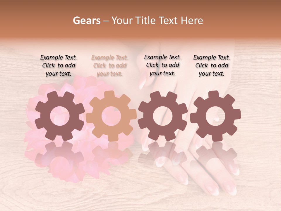 Uñas Esculturales PowerPoint Template