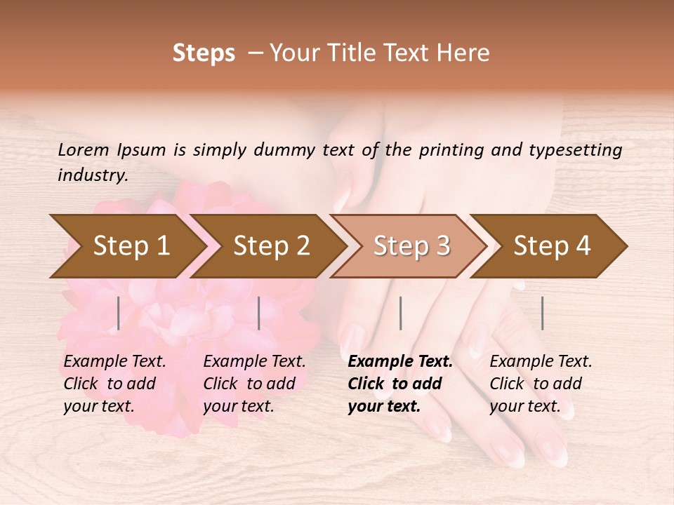 Uñas Esculturales PowerPoint Template