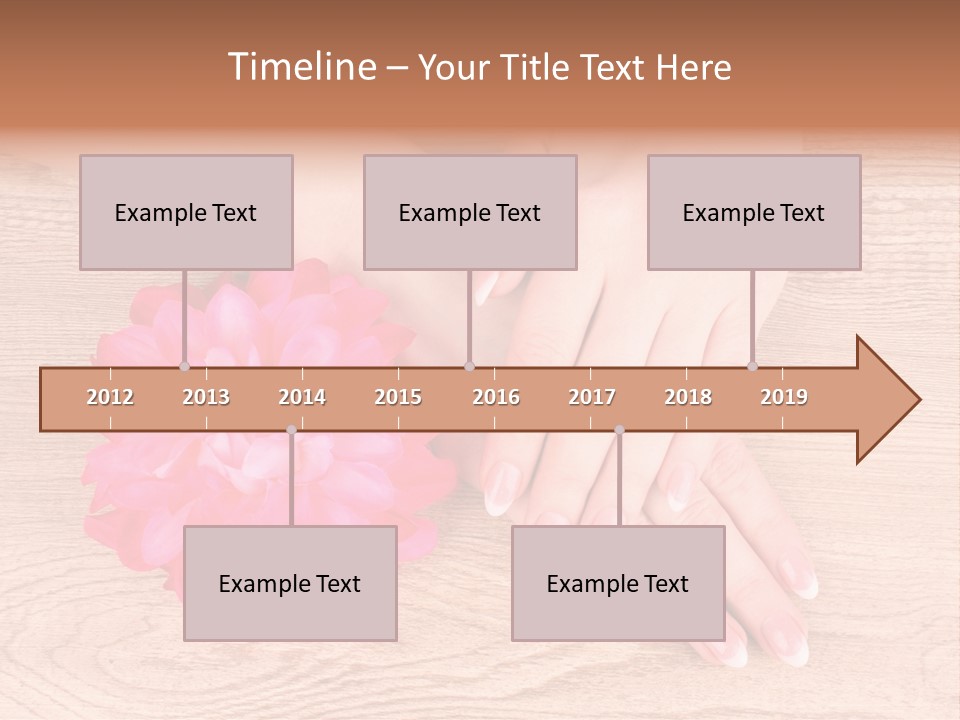 Uñas Esculturales PowerPoint Template