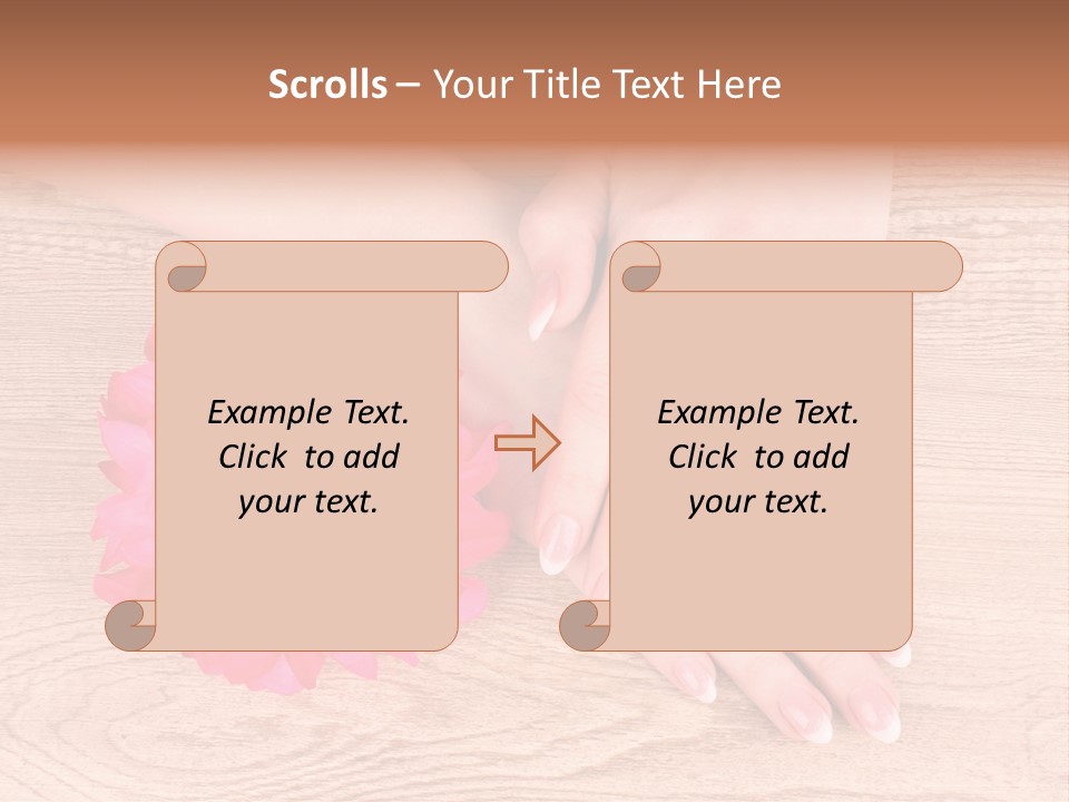 Uñas Esculturales PowerPoint Template