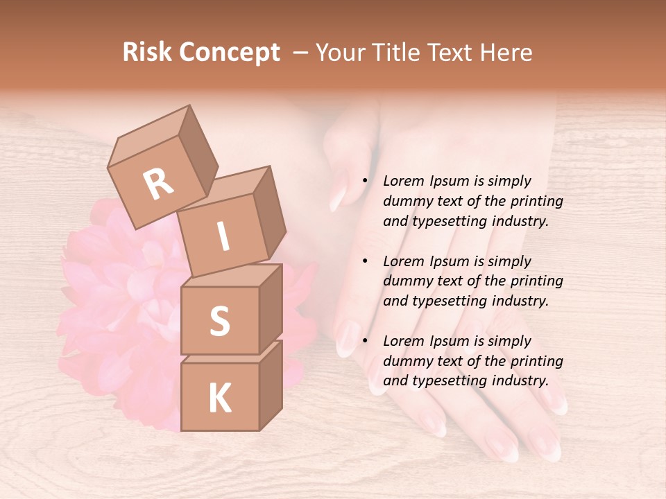 Uñas Esculturales PowerPoint Template