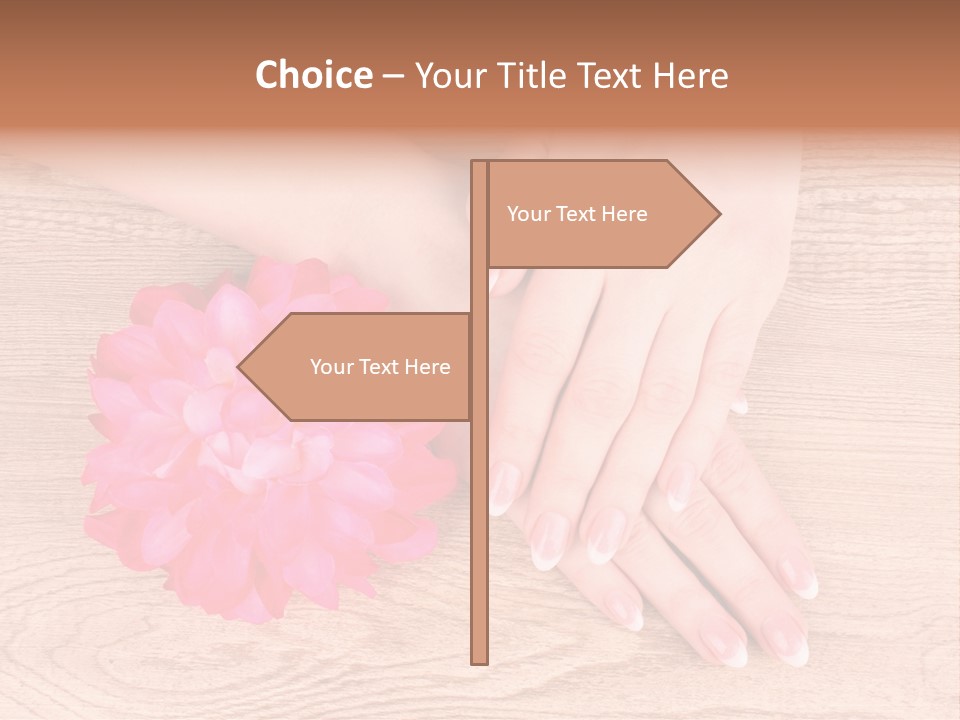 Uñas Esculturales PowerPoint Template