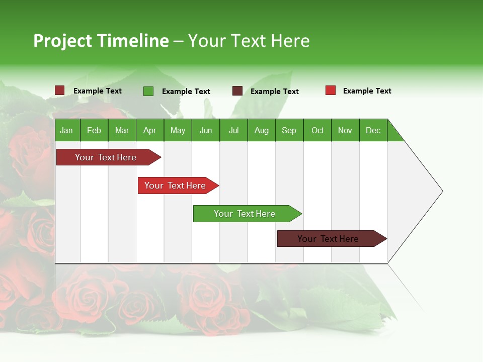 Rose Bouquet PowerPoint Template