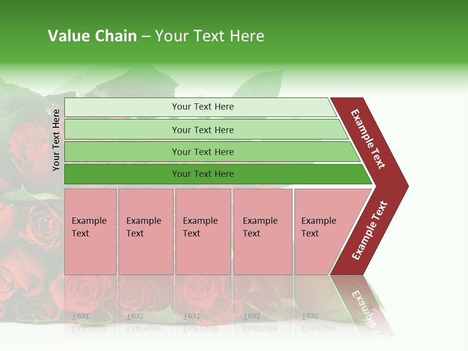 Rose Bouquet PowerPoint Template