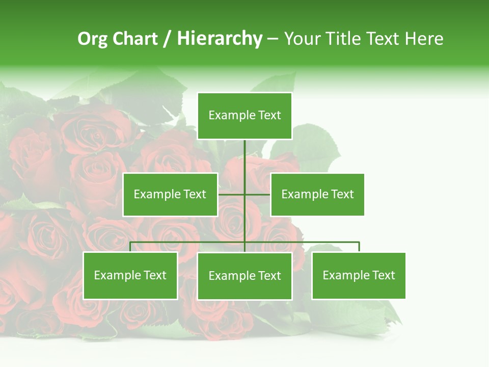 Rose Bouquet PowerPoint Template