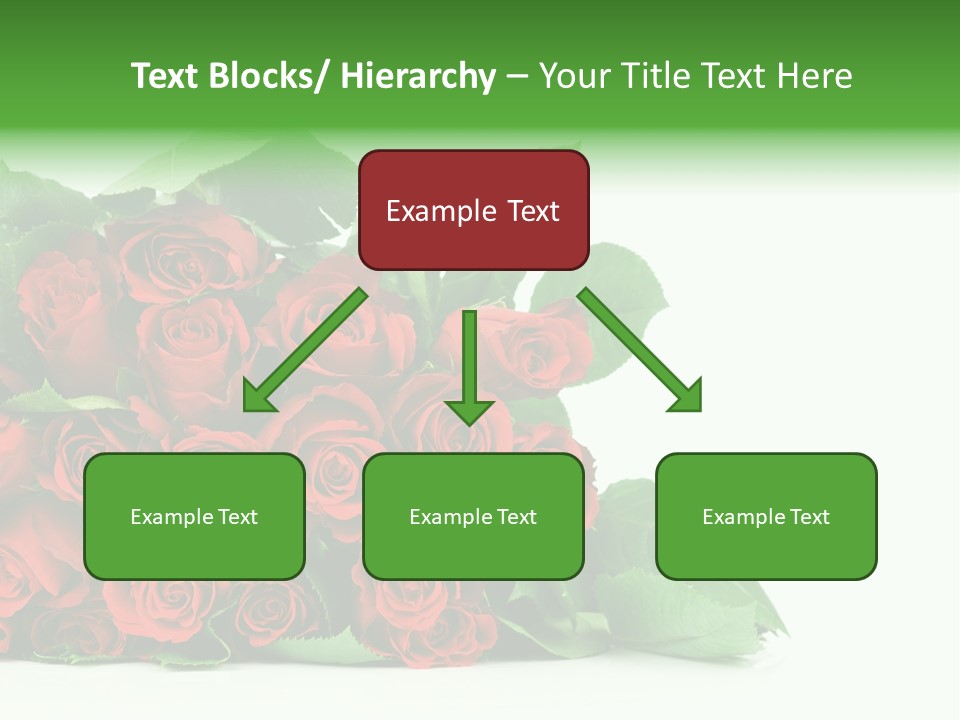 Rose Bouquet PowerPoint Template