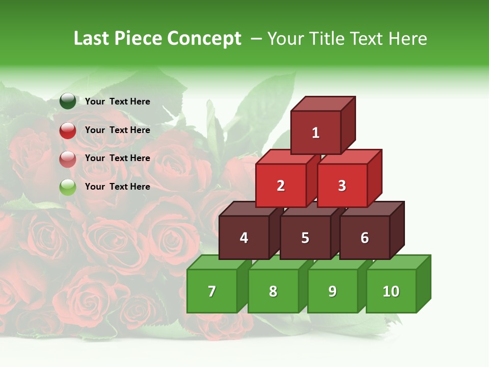 Rose Bouquet PowerPoint Template