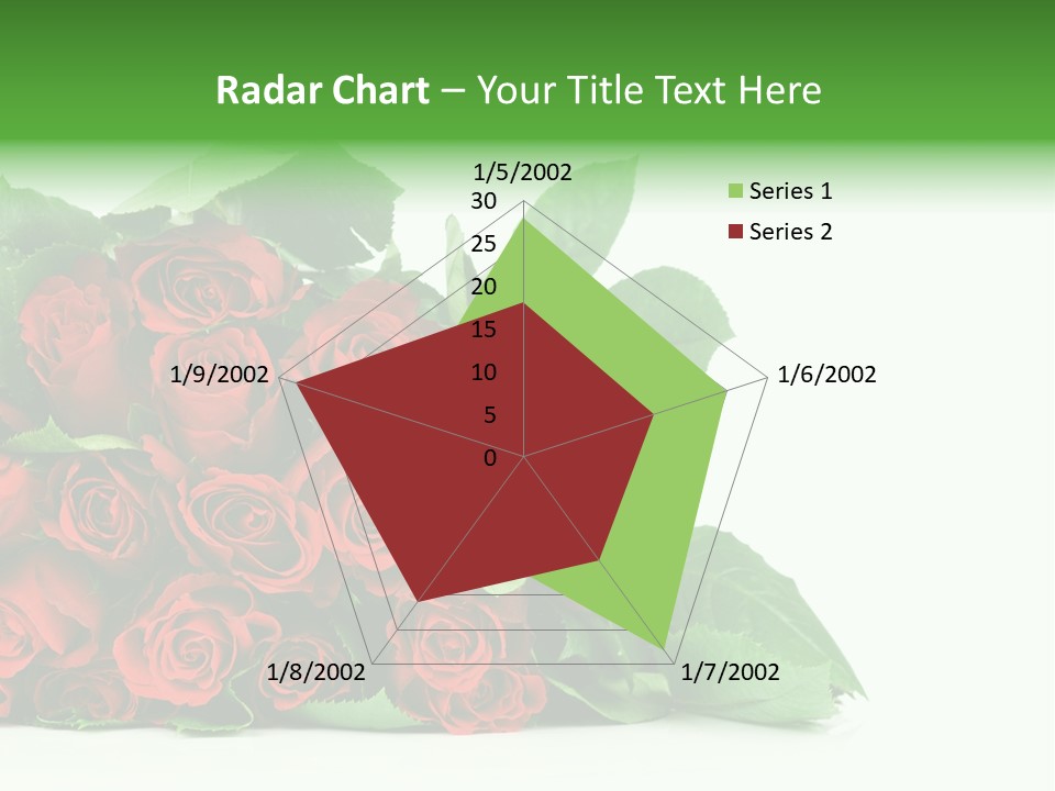 Rose Bouquet PowerPoint Template