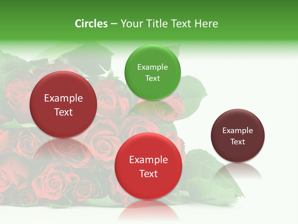 Rose Bouquet PowerPoint Template