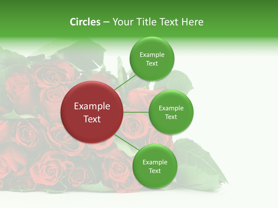 Rose Bouquet PowerPoint Template