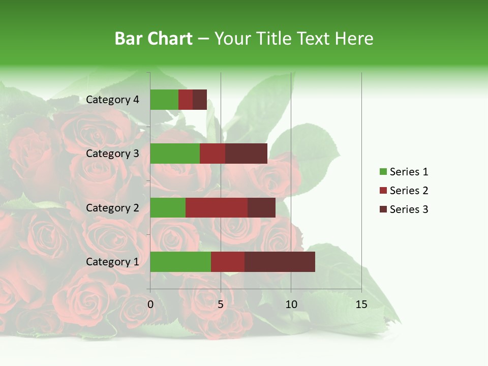 Rose Bouquet PowerPoint Template