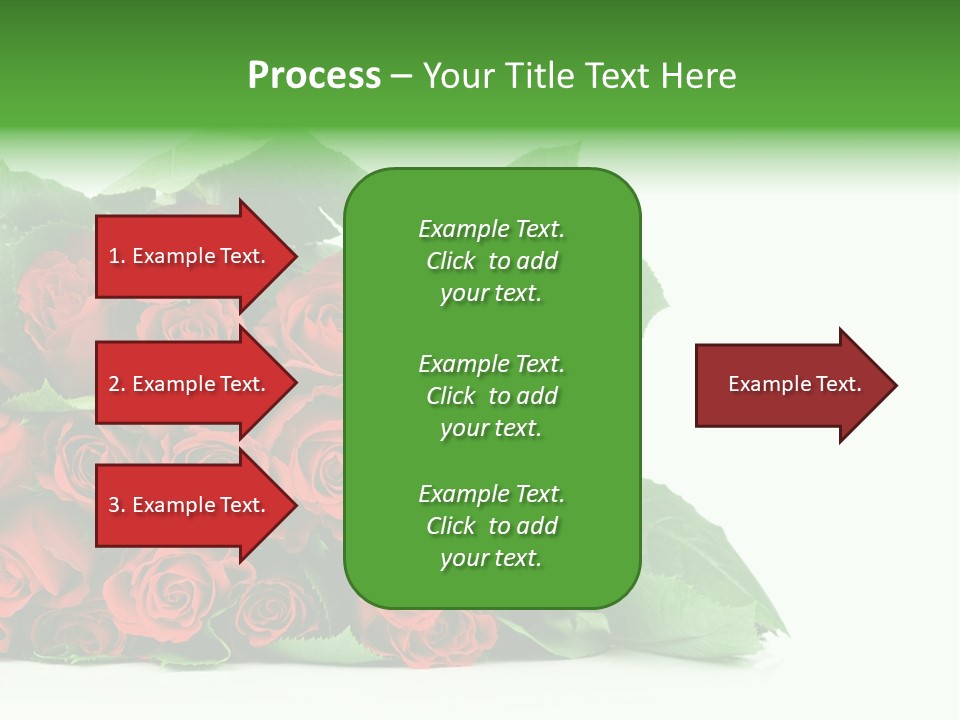 Rose Bouquet PowerPoint Template